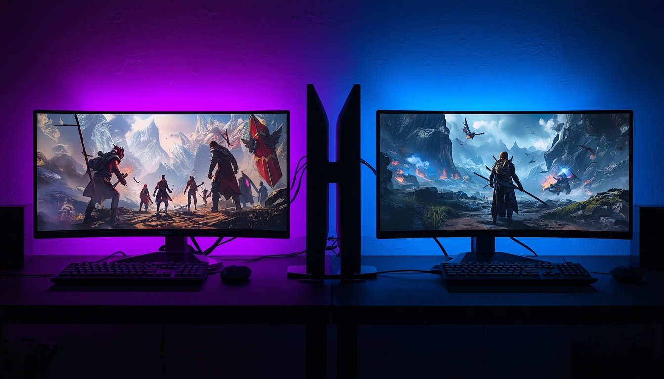 Dois setups gamer frente a frente: Eden contra Ryujinx