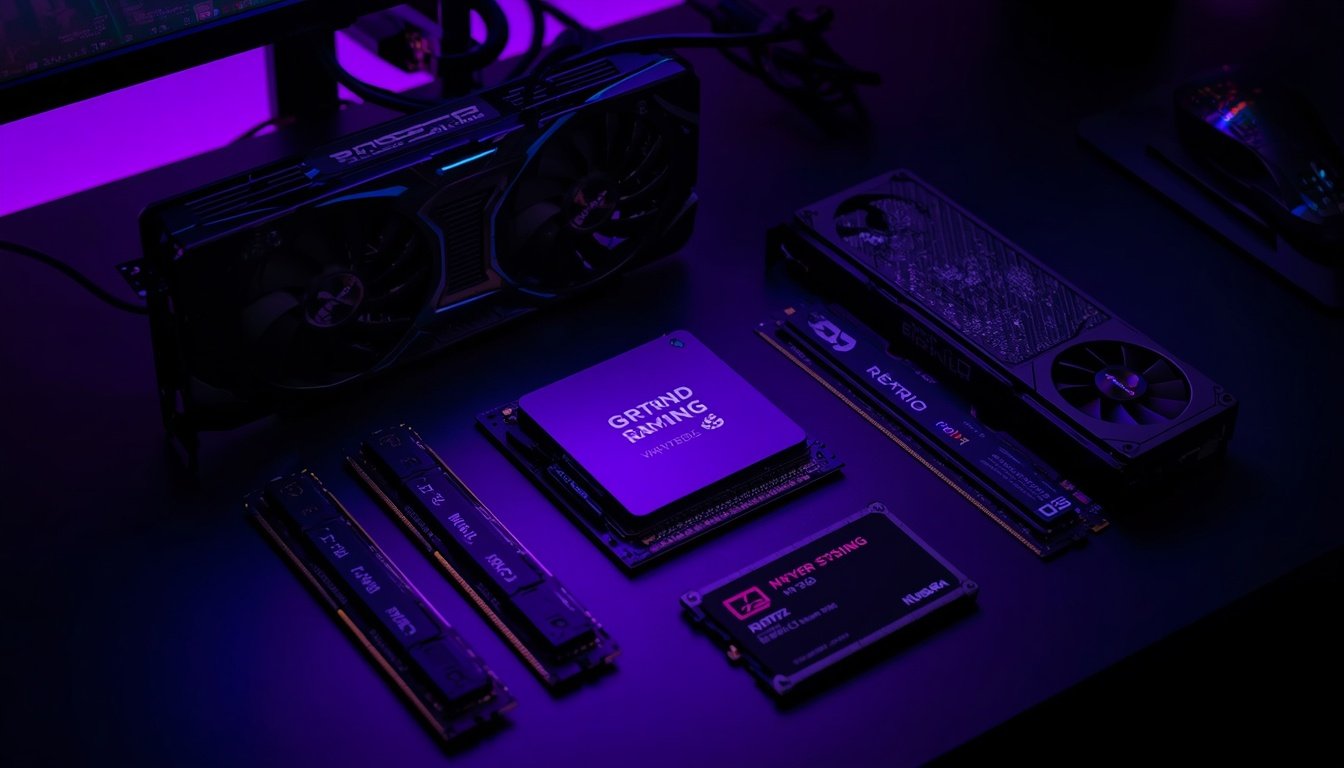 Peças de PC gamer para rodar GTA 6: placa de vídeo, processador, memória e SSD