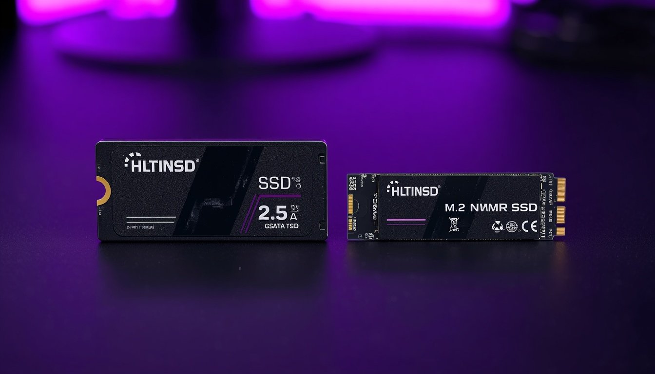 SSD SATA e SSD NVMe lado a lado: qual é melhor para jogos